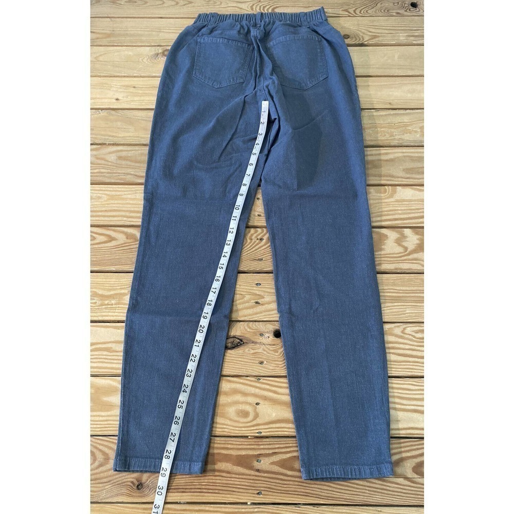 NEW Denim & Co Classic Waist Stretch Jegging Pants Size Small Women’s Slate - Picture 6 of 9